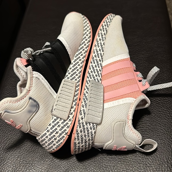 Adidas NMD_R1 Pink/Black/White Special Edition Sneakers - Picture 5 of 11